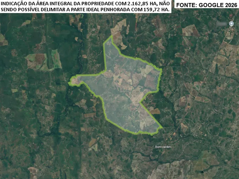 Imóvel rural em leilão