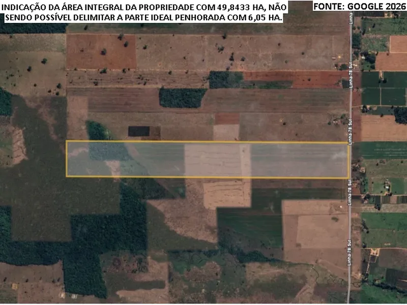 Imóvel rural em leilão