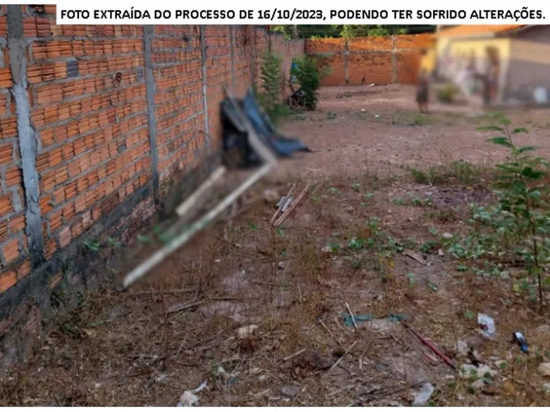 Terreno em leilão