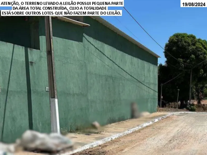 Terreno em leilão