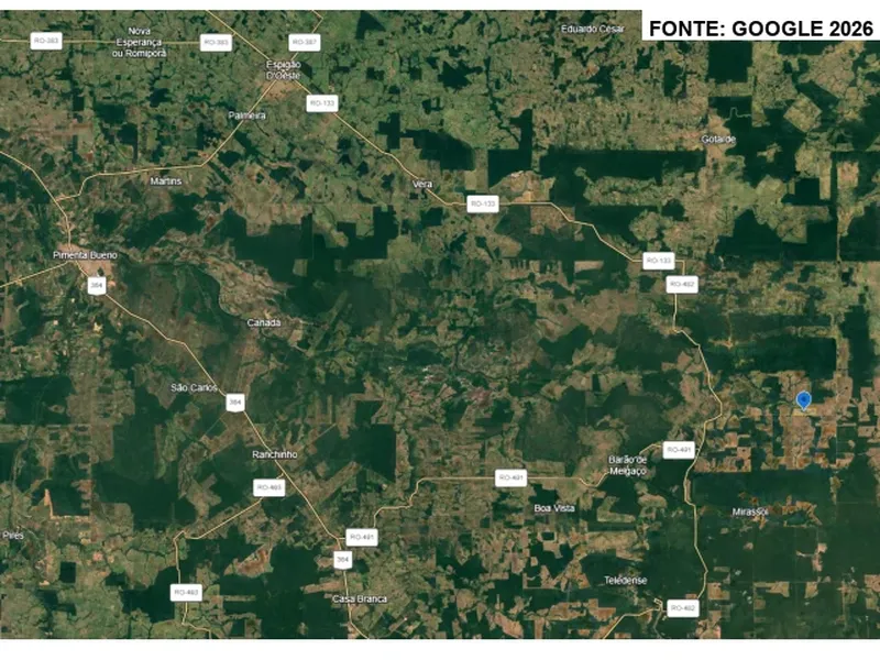 Imóvel rural em leilão