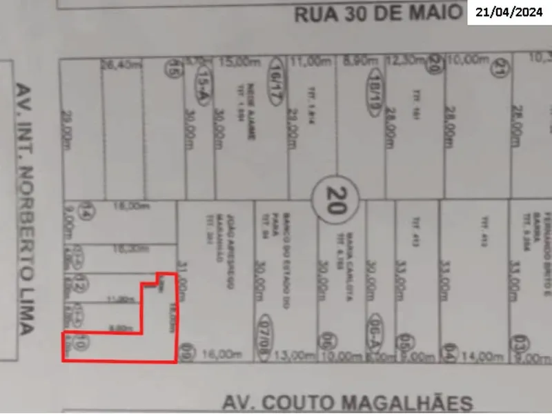 Terreno em Leilão Judicial